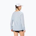 Dámske bežecké tričko s dlhým rukávom NNormal Merino blue 2