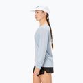 Dámske bežecké tričko s dlhým rukávom NNormal Merino blue 3