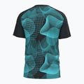 Pánske tenisové tričko Joma Challenge black/turquoise 2