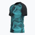 Pánske tenisové tričko Joma Challenge black/turquoise 4