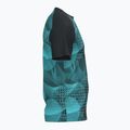 Pánske tenisové tričko Joma Challenge black/turquoise 5