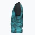 Pánske tenisové tričko Joma Challenge black/turquoise 6