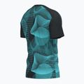 Pánske tenisové tričko Joma Challenge black/turquoise 7