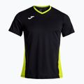 Pánske tenisové tričko Joma Court black/green