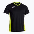 Pánske tenisové tričko Joma Court black/green 2