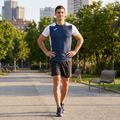 Pánske bežecké tričko Joma Record II navy/white 5