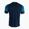 Pánske bežecké tričko Joma Elite XI navy/fluor green 2