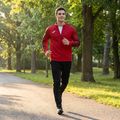 Pánska bežecká mikina Joma Elite XI Full Zip red 10