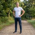 Pánske bežecké nohavice Joma Elite XI Long navy 14