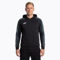 Pánska bežecká mikina Joma Elite XI Hoodie black/anthracite