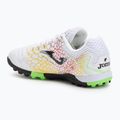 Pánske kopačky Joma Maxima TF white/yellow 3