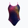 Dámske jednodielne plavky RAS Dots Active Back multicolour