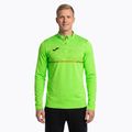 Pánska bežecká mikina Joma Record III fluor green