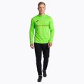 Pánska bežecká mikina Joma Record III fluor green 2