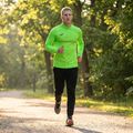 Pánska bežecká mikina Joma Record III fluor green 8