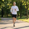Pánska bežecká mikina Joma Record III biela 6