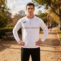 Pánska bežecká mikina Joma Record III Full Zip biela 6