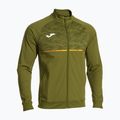 Pánska bežecká mikina Joma Record III Full Zip khaki