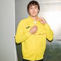 Pánska bežecká mikina Joma Record III Full Zip žltá 2