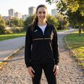 Dámska bežecká mikina Joma Record III Full Zip black 5