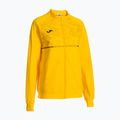 Dámska bežecká mikina Joma Record III Full Zip žltá