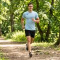 Pánske bežecké tričko Joma Record III svetlo modré 5