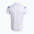 Pánske tenisové tričko Joma Montreal white/sky blue 3