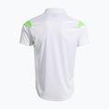 Pánske tenisové tričko Joma Montreal white/fluor green 3