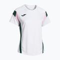 Dámske tenisové tričko Joma Montreal white/green 2
