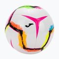 Futbalová lopta Joma Halley II white/fluor pink veľkosť 4 2