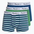 Pánske boxerky Pepe Jeans Mixed Stripes Tk 3 ks regal blue
