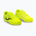 Buty piłkarskie dziecięce Joma Propulsion Jr FG fluor yellow 2