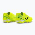 Buty piłkarskie dziecięce Joma Propulsion Jr FG fluor yellow 3