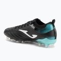 Pánske kopačky Joma Numero-10 FG black/turquoise 3