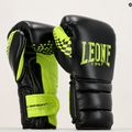 LEONE 1947 Carbon22 čierno-zelené boxerské rukavice GN222 16