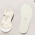 Dámske turistické sandále Teva Flatform Universal Mesh Print bright white 11