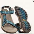 Dámske turistické sandále Teva Terra Fi 5 Universal foggy mountain blue / green 10