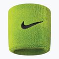 Potítka Nike Swoosh 2 ks atómovo zelená/čierna