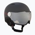 Lyžiarska prilba Bollé Might Visor titanium red matte/brown gun