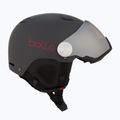 Lyžiarska prilba Bollé Might Visor titanium red matte/brown gun 6