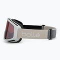 Lyžiarske okuliare Bollé Bedrock Plus lightest grey matte/vermillon 4
