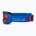 Detské lyžiarske okuliare Bollé Rocket race blue matte/vermillon 4