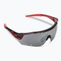 Cyklistické okuliare Tifosi Alliant 3 black red/smoke/ac red/clear 2