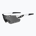 Cyklistické okuliare Tifosi Alliant 3 white black/smoke/ac red/clear 6