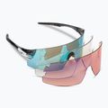Cyklistické okuliare Tifosi Rail Xc Clarion crystal smoke/clarion blue/ac red/clear