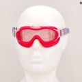 Speedo Sea Squad detská plavecká maska Jr electric pink/miami lilac/blossom/clear 8