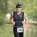 Pás na štartovné číslo Synergy Race Belt blue 4