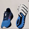 Pánske topánky Brooks Launch 10 peacot/marina blue/pink glo women's 19