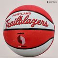 Wilson NBA Team Retro Mini Portland Trail Blazers basketbal červená WTB3200XBPOR veľkosť 3 5