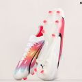 PUMA Ultra Ultimate FG/AG pánske kopačky puma white/pum black/fire orchid 14